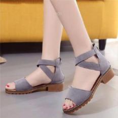 SANDAL QUAI NGANG CHÉO CỔ CHÂN ĐẾ BOOT MYS