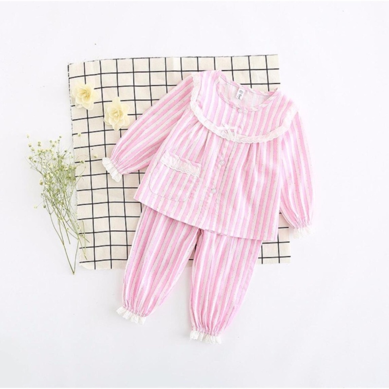 Nơi bán Set bộ đồ ngủ hồng cho bé gái