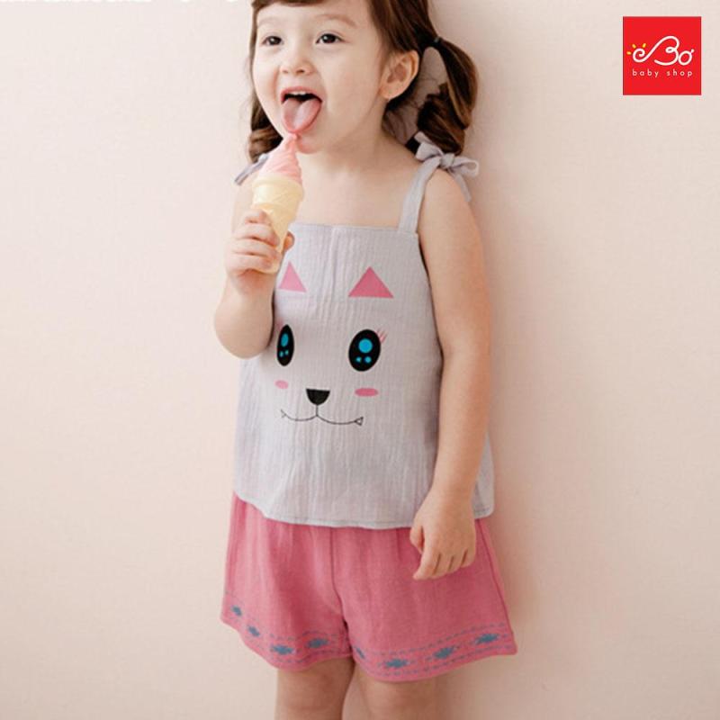 Nơi bán Set đồ bé gái thỏ con xuất Hàn 100