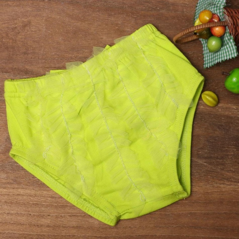 Nơi bán SuperCart Newly Fashion Style Girls Underwear Briefs Panties Mesh Bowknot Bikini Bottom ( Green ) - intl