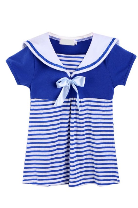 Cotton Striped Dress Blue Intl toprank baby striped tutu dress fashion summer dress Cotton Striped Dress Blue Intl toprank baby striped tutu dress fashion summer dress