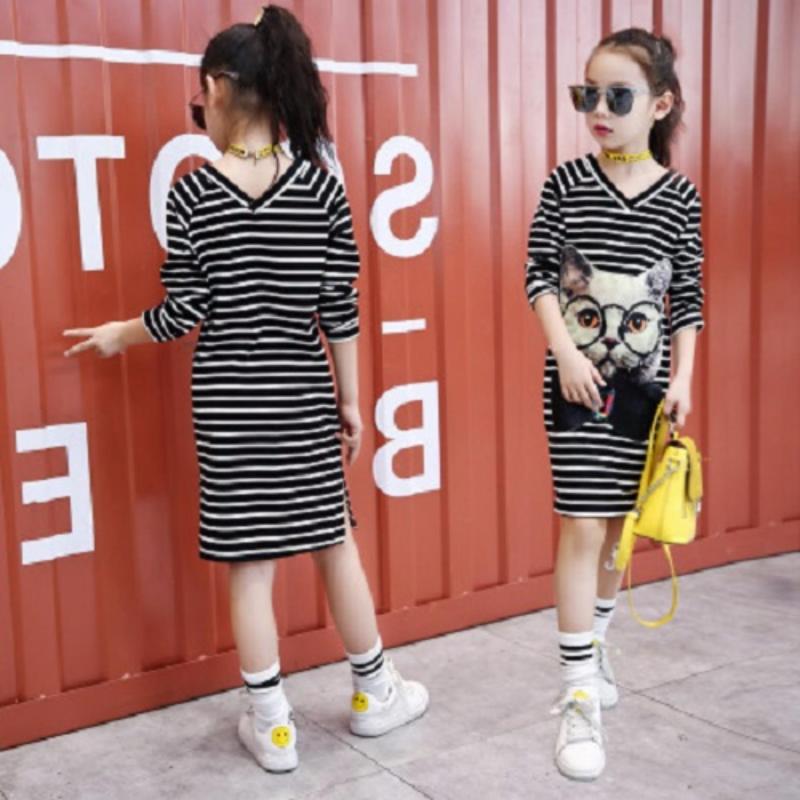 Giá bán VÁY SUÔNG MÈO CHO BÉ GÁI 3-13 TUỔI/ 110 /black