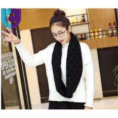 Xả hàng Khăn len ống Hàn Quốc cho bạn gái( Đen)