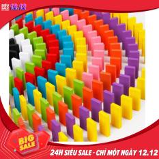 Đồ chơi trẻ em- Bộ đồ chơi 300 quân Domino bằng gỗ