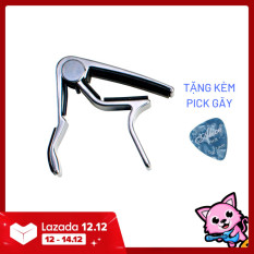 Capo Guitar Bằng KIM LOẠI Nhiều Màu Hình Thức Đẹp, Tiện Dụng, Độ Bền Cao + TẶNG KÈM PICK GẢY