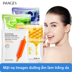 XPLUS – Combo 5 mặt nạ giấy dưỡng trắng da IMAGES mix 4 loại lô hội, việt quất, mật ong, cam đỏ mặt nạ dưỡng ẩm mặt nạ dưỡng trắng nội địa Trung XP-MA271