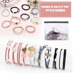 BỘ 10 DÂY CỘT TÓC SIÊU XINH —GIÁ HỦY DIỆT CAO CẤP HÀN QUỐC