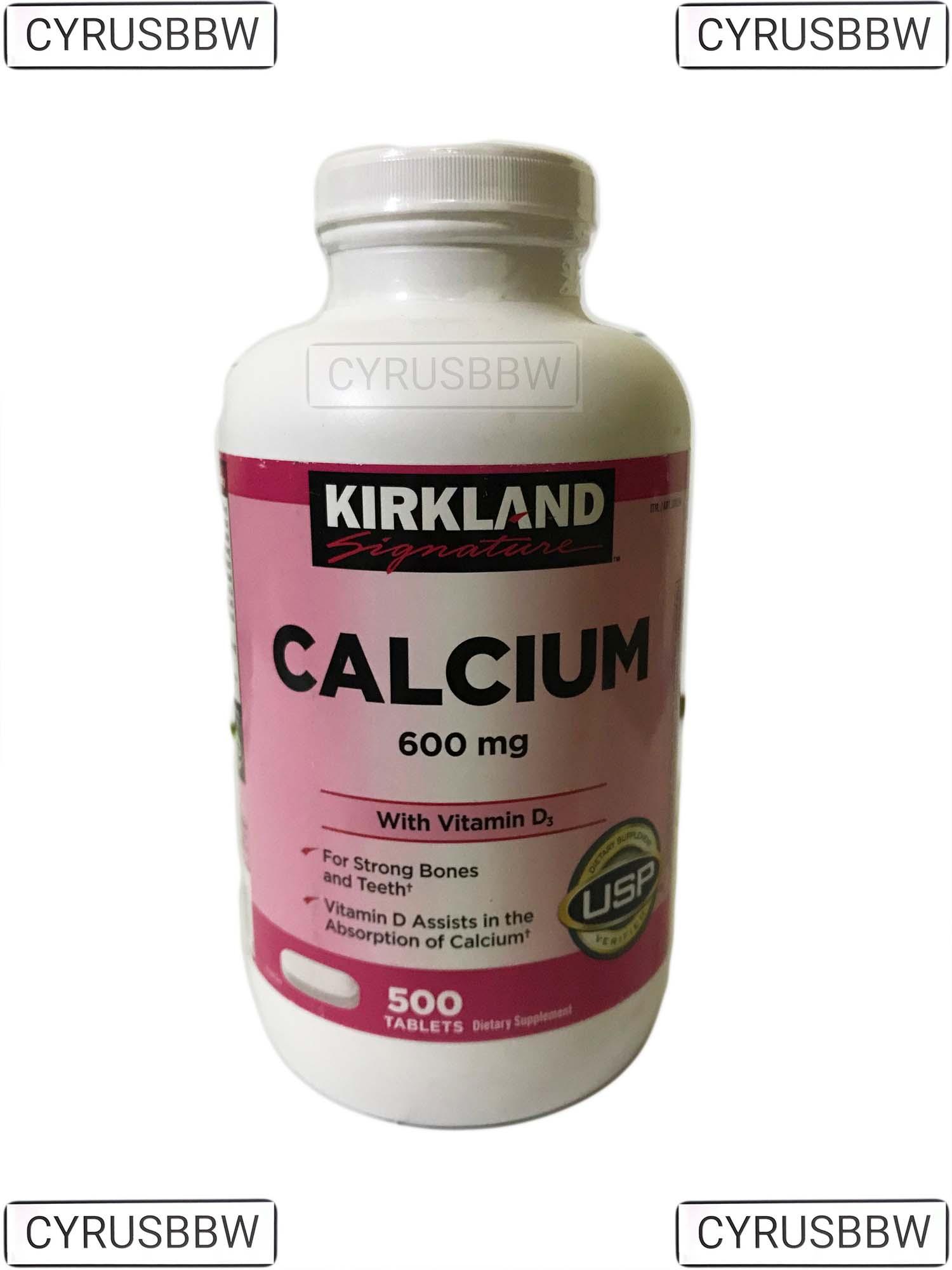 Calcium 600mg + D3 500 Viên Từ Mỹ