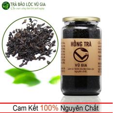 Hồng Trà ( Trà Đen) Cao Cấp Nguyên Chất Bảo Lộc Vũ Gia (100gr/hũ) – Nguyên liệu nấu trà sữa. thanh nhiệt cơ thể thải đọc gan tốt cho sức khỏe – Có giấy kiểm nghiệm y tế