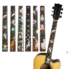 Miếng Dán Cần Đàn Guitar Giả Khảm Mẫu 2020 – Sticker Inlay Guitar