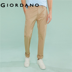 Quần dài nam form slim thiết kế đơn giản trẻ trung Giordano quốc tế 01119007