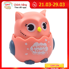 Đồ chơi chạy cót vui nhộn, thú vị chim cú mèo đáng yêu dễ thương, nhựa an toàn, nhấn là chạy – KAVY
