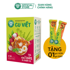 Trà Trái Cây Hạt Chia Just Viet Vị Vải Hộp 10 gói