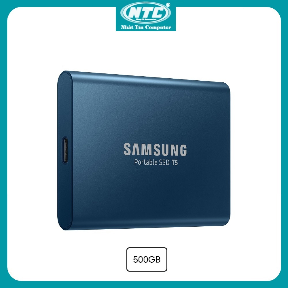 Ổ cứng di động SSD External Samsung T5 500GB - USB 3.1 Gen 2 (Xanh) - Nhất Tín Computer