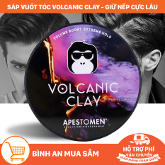 Sáp vuốt tóc nam Volcanic Clay Giúp bạn luôn tự tin về phong thái người đàn ông bản lĩnh. Sáp giữ nếp tóc tốt, vuốt theo ý muốn của bạn. Sản phẩm an toàn, chất lượng tốt