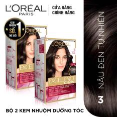 Bộ 2 kem nhuộm dưỡng tóc L’Oreal Paris Excellence Fashion 172mlx2