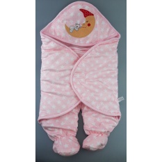 Chăn ủ cho bé trai bé gái thu đông mẫu liền thân trần bông dày dặn màu sắc dễ thương