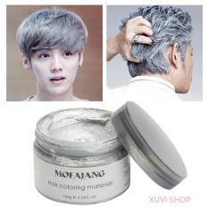 Sáp Vuốt Tóc Màu Tạo Kiểu MOFAJANG Nhật Bản Xám Khói 120g Nhuộm Tạm Thời Tại Nhà – XUVI SHOP