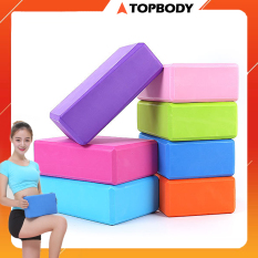 Gạch tập yoga cao cấp, gạch tập yoga cứng cáp dụng cụ tập Yoga tại nhà TOPBODY – GACHT01
