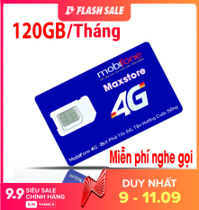 SIM 4G MOBIFONE C90N 120GB( 4GB/NGÀY ) Miễn phí cuộc gọi /tháng