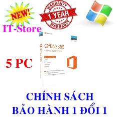 Phần mềm Office 365 Home English APAC EM Subscr 1YR Medialess P2 ( Mã Sản Phẩm: 6GQ-00757)