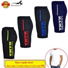 Săn deal 0 đồng – Combo 4 quần short nam QSN01AD