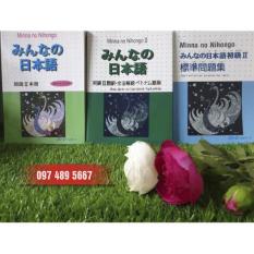 Bộ sách giáo trình tiếng Nhật Minna no Nihongo II – Trình độ sơ cấp N4 (trọn bộ 3 cuốn)