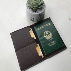 Ví da đựng hộ chiếu, vỏ bao passport cao cấp