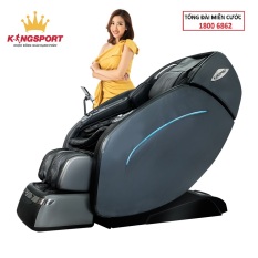 Ghế massage Kingsport G58 – ghế massage toàn thân cao cấp, tự động mát xa đa năng, túi khí xoa bóp giảm đau