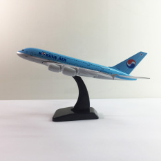 Mô hình máy bay A380 kim loại 20cm dòng Airbus A380 món quà tặng mô hình tĩnh die-cast trưng bày bàn làm việc, kệ ti-vi, giá sách