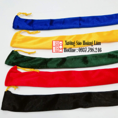 Túi nhung đựng sáo trúc 50 cm đến 60 cm – ĐỦ MÀU