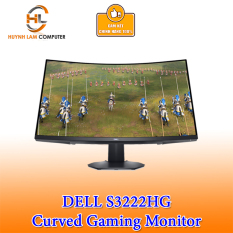 Màn hình Dell S3222HG Gaming 32inch cong (31.5″ VA FHD 165Hz, HDMI+DisPlayport) – Hàng chính hãng