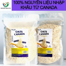 Yến Mạch Cán Vỡ Oats Túi 1kg từ Canada