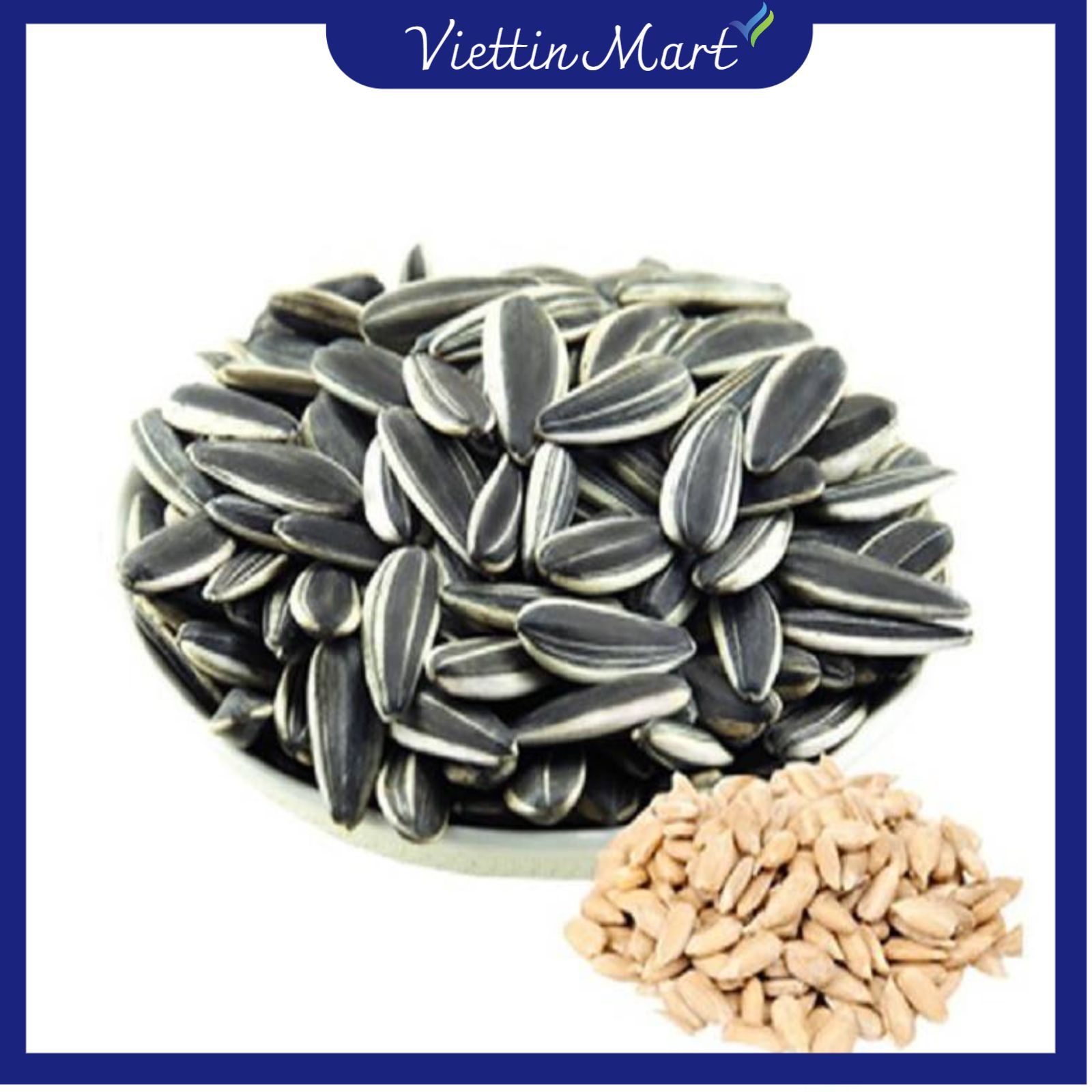 500g Hạt hướng dương - Viettin Mart, là một nguồn giàu kẽm, một ounce (tương đương 28g) hạt chứa hơn...