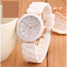 Đồng hồ nữ dây nhựa dẻo Geneva GN1 (Trắng)