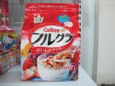 Ngũ cốc Calbee trái cây sấy khô hsd tháng 04/2020 nội địa Nhật