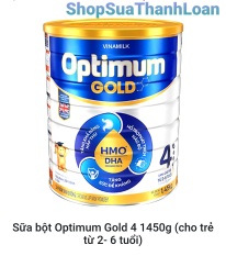 [HSD T10-2023] SỮA BỘT OPTIMUM GOLD 4 -HỘP THIẾC 1.45KG