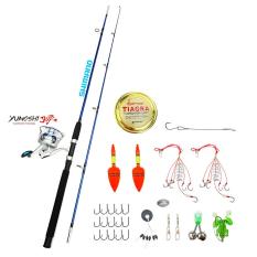 BỘ CẦN CÂU 2 KHÚC ĐẶC SHIMANO MÁY KIM LOẠI VÀ SÉT PHỤ KIỆN