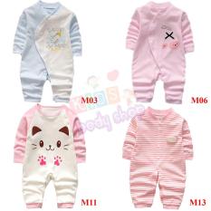 “Sleep suit/Body liền thân cho bé trai/gái Hàng Quảng Châu xuất Hàn M3,6,11,13, Mẫu 3 S80 (chất lượng)”