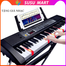 ( Tặng Giá Nhạc ) Đàn piano điện tử Đàn organ Electronic Keyboard Đàn 61 phím Đàn điện cho người mới học đàn