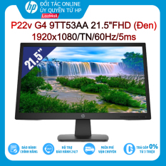 Màn hình máy tính LCD HP P22v G4 9TT53AA (Đen) 21.5″FHD 1920×1080/TN/60Hz/5ms – Hàng chính hãng