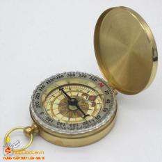 La bàn bỏ túi Compass vỏ kim loại – La bàn có dạ quang và chống nước