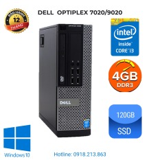 Máy tính đồng bộ Dell Optiplex 3020/7020/9020. i3 4160/ ram 4GB/ SSD 120GB