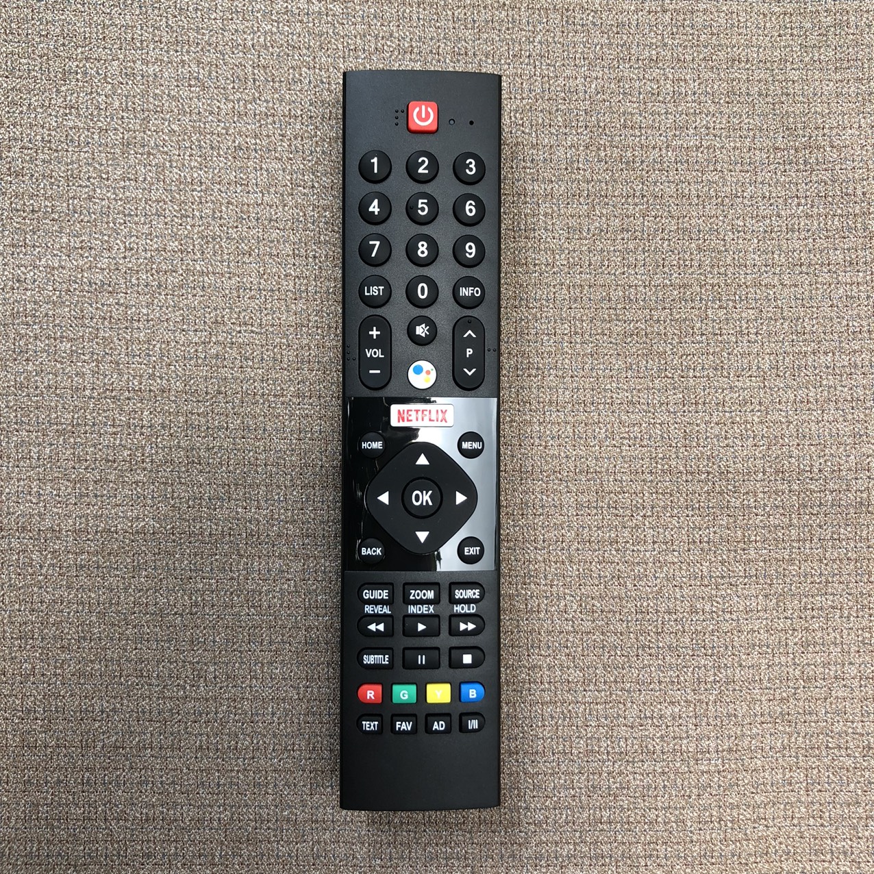 Điều khiển tivi panasonic có giọng nói chính hãng (nút NETFLIX) - Remote đầu bấm tivi Panasonic loại dài có...