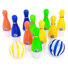 Bộ đồ chơi bowling (10 quả & 02 bóng) vui nhộn cho bé
