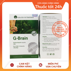 2 hộp Cốm sữa tảo non G-Brain – Hỗ trợ phát triển trí não, thông minh, tăng cường sự tập trung