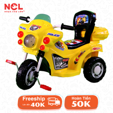 Xe 3 Bánh Trẻ Em Nhựa Chợ Lớn L9 Police K3 Dành Cho Bé Từ 2 – 3 Tuổi