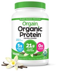 920g Orgain Organic Protein: Đạm thực vật tốt nhất thế giới do Forbes bình chọn