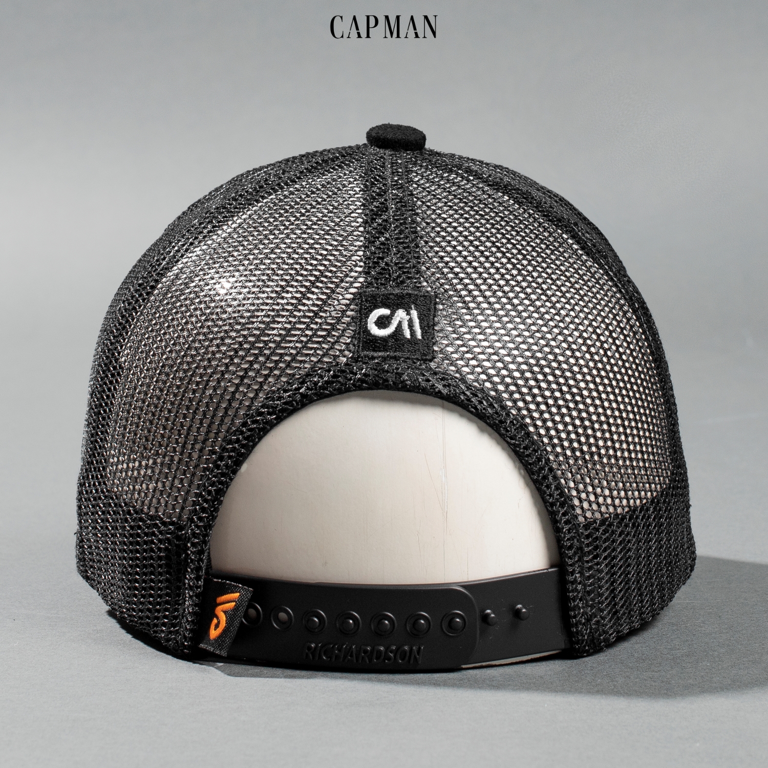 Mũ lưỡi trai CAPMAN dáng thể thao ôm đầu CM30 vải da lộn phối lưới thoáng mát