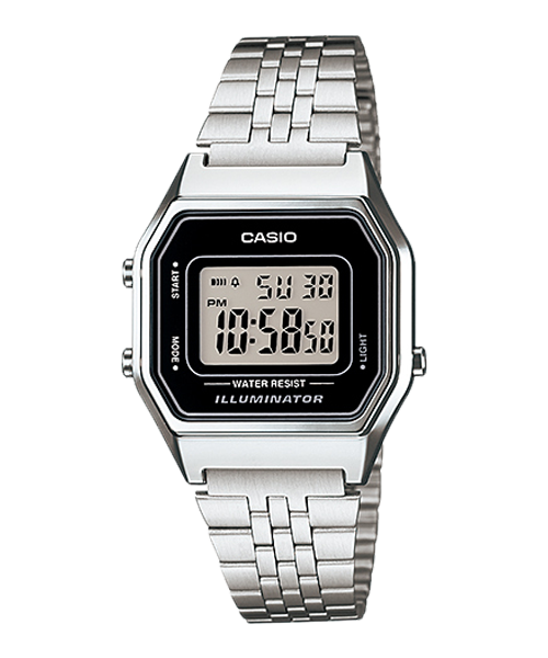 Đồng hồ Casio Nữ LA680WA-1 bảo hành chính hãng 1 năm – Pin trọn đời